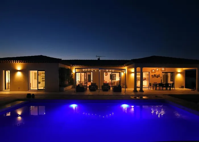 Villa Hameau De Signargues, Entre Avignon - Pont Du Gard Et Uzes Domazan